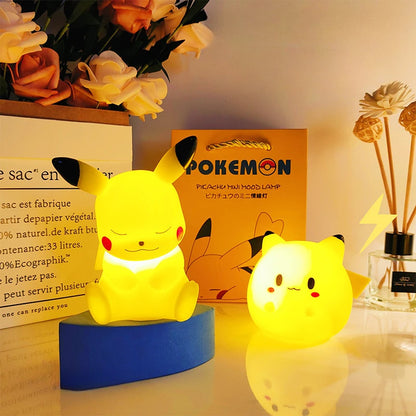 Pikachu 3D Night Light - Kawaii Anime Lamp for Students & Fans - Home finds