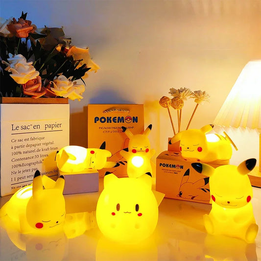 Pikachu 3D Night Light - Kawaii Anime Lamp for Students & Fans - Home finds