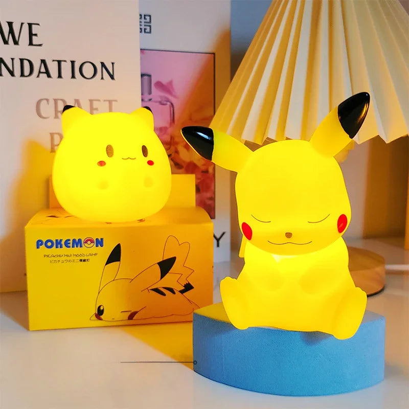 Pikachu 3D Night Light - Kawaii Anime Lamp for Students & Fans - Home finds