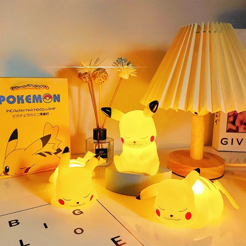 Pikachu 3D Night Light - Kawaii Anime Lamp for Students & Fans - Home finds